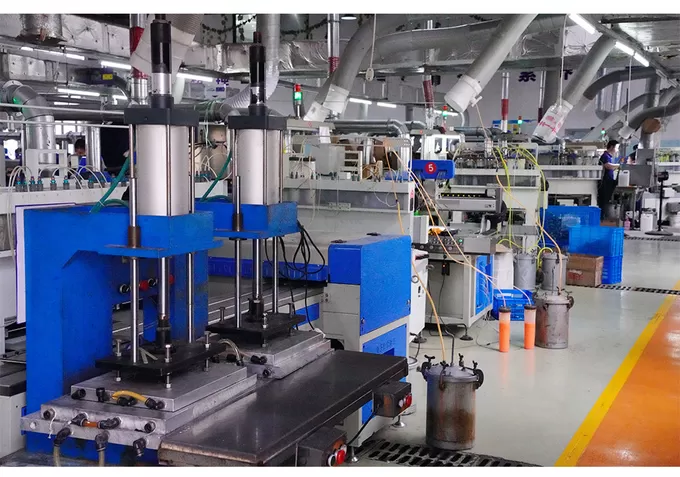 SafeHand safety gloves on the production line